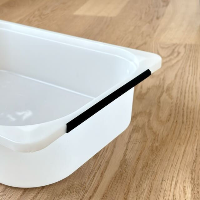 tekku Trofast Box Adapter Stange für Tripp Trapp in schwarz