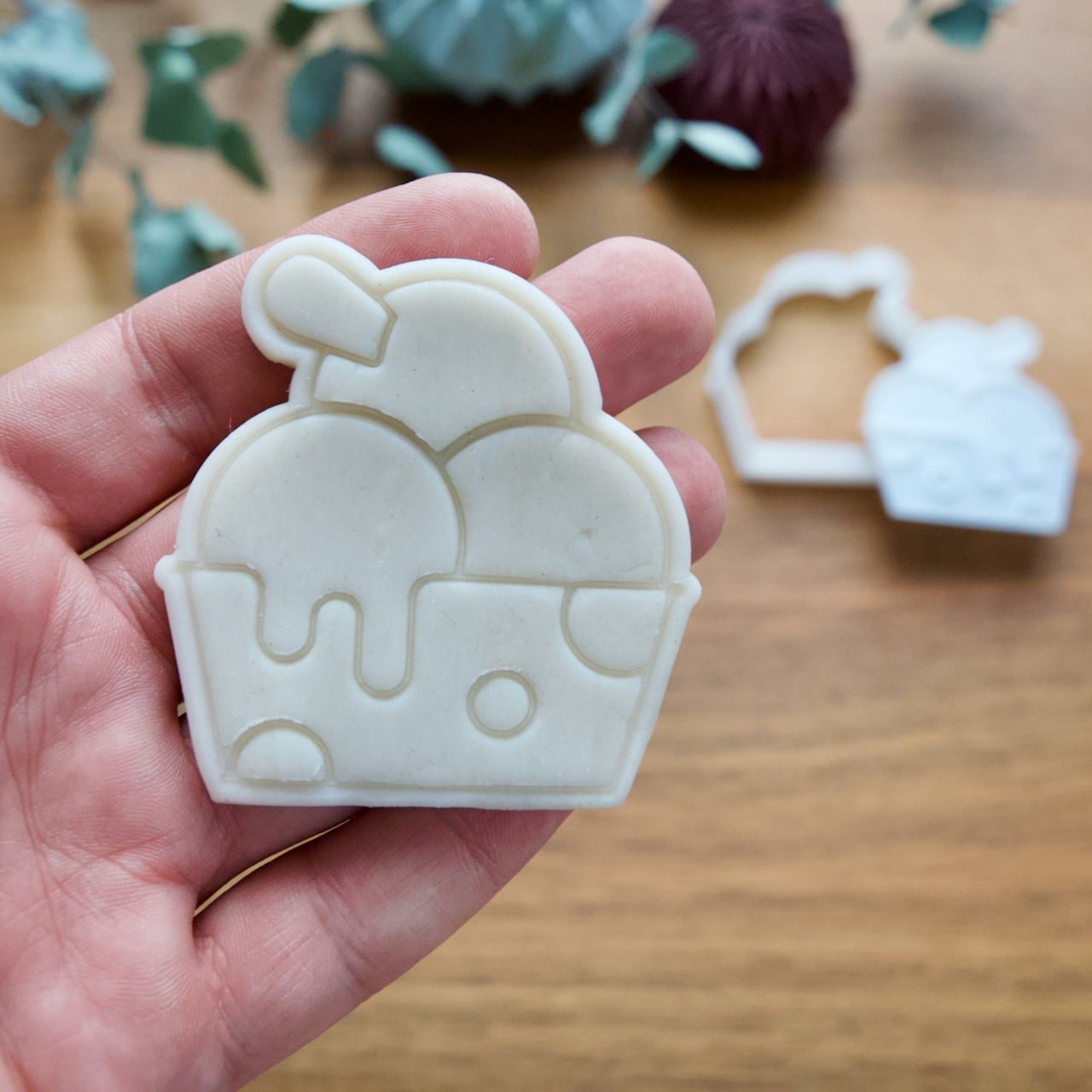 Gelato Coppetta - Ausstechform & Stempel