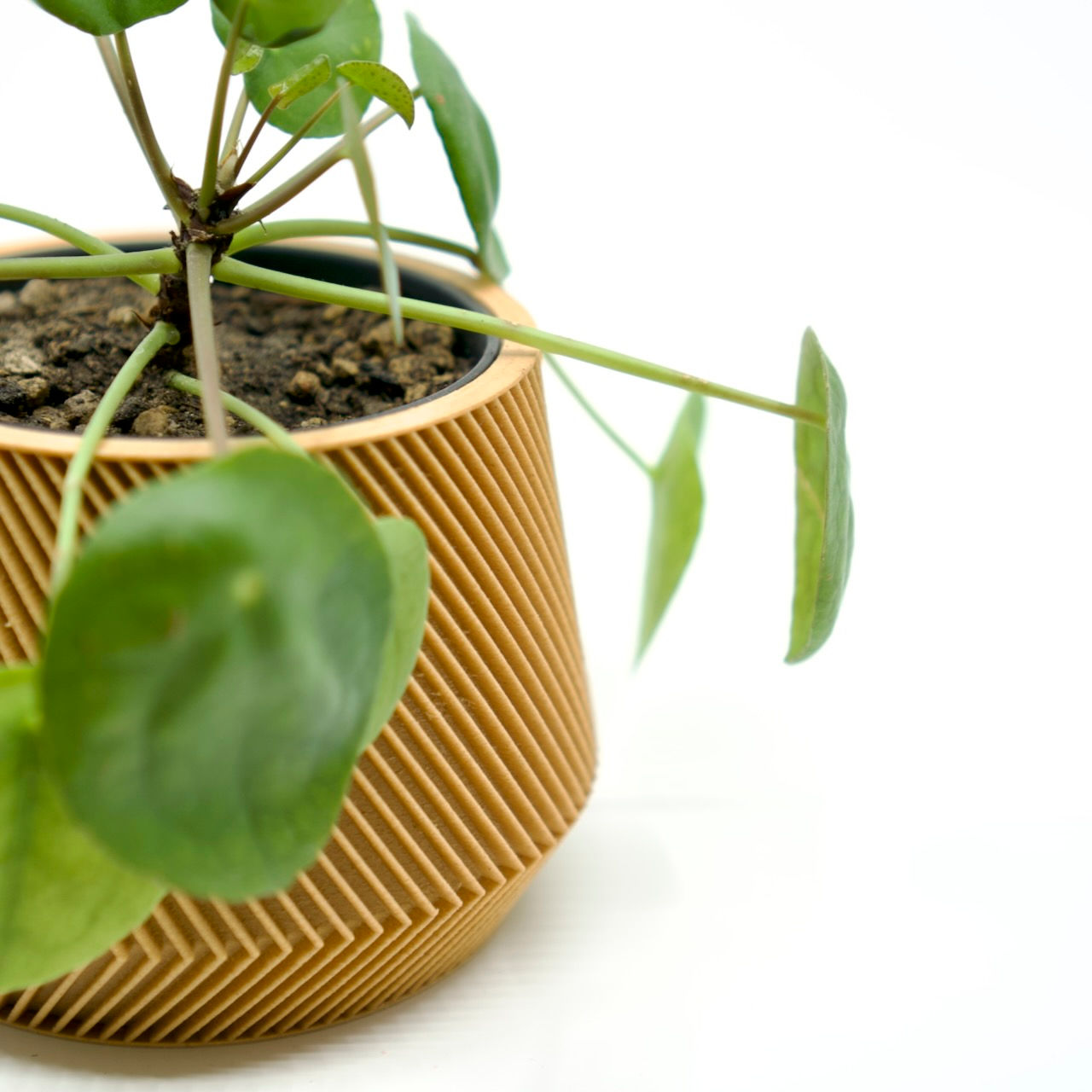 Moderner Pflanztopf inkl. Innentopf - BASEL