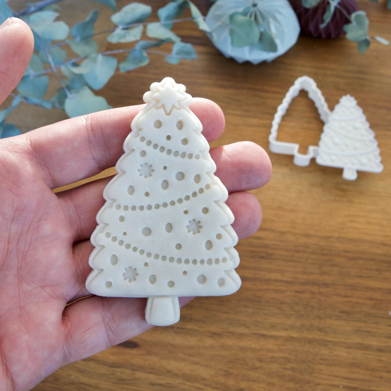 Christbaum - Ausstechform & Stempel