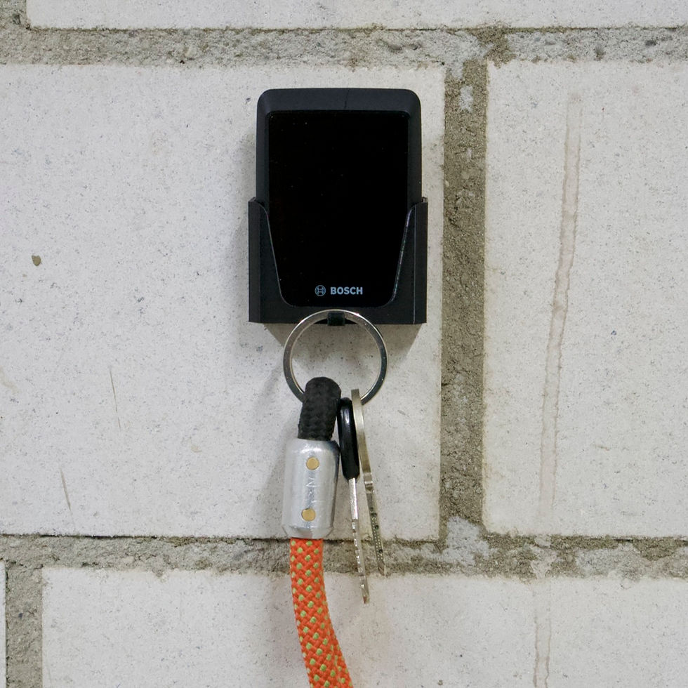 Wandhalterung BOSCH E-Bike ⚡️ Display KIOX 300 | tekku - montiert mit Schlüssel