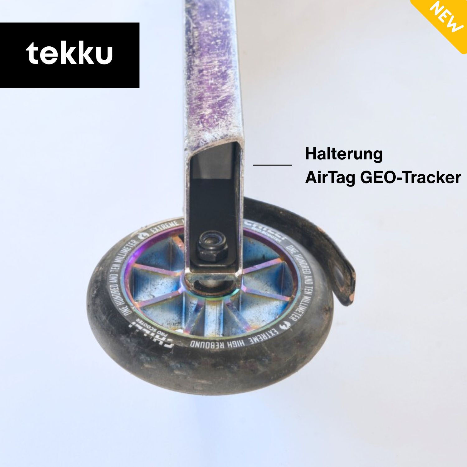 Track My Chilli Scooter 🧭 - AirTag Halterung