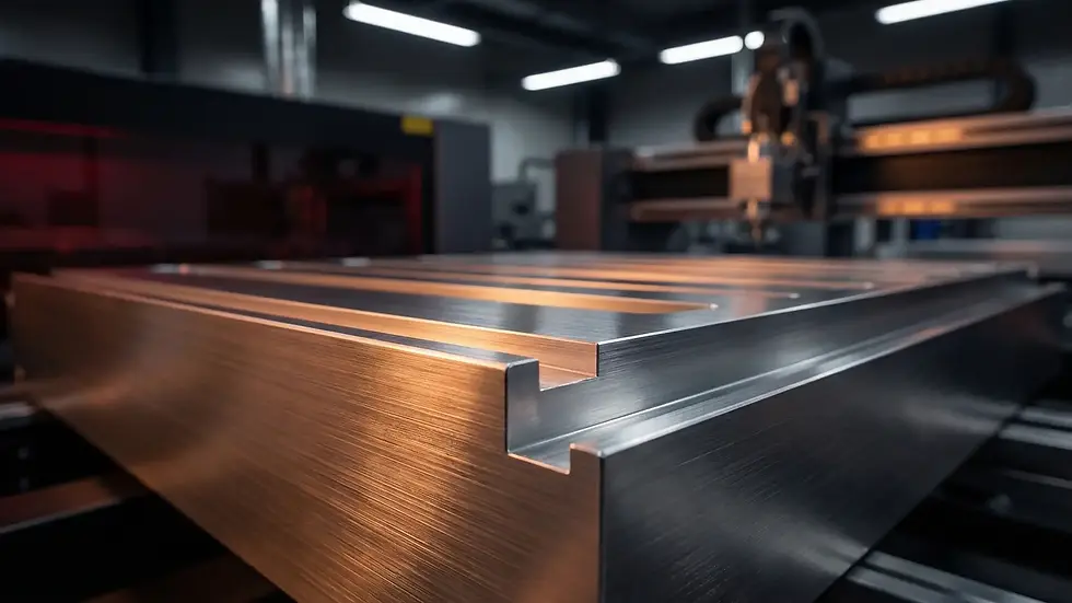 Alüminyum fabrikasında fabrika tanıtım filmi için üretim hattı detayı