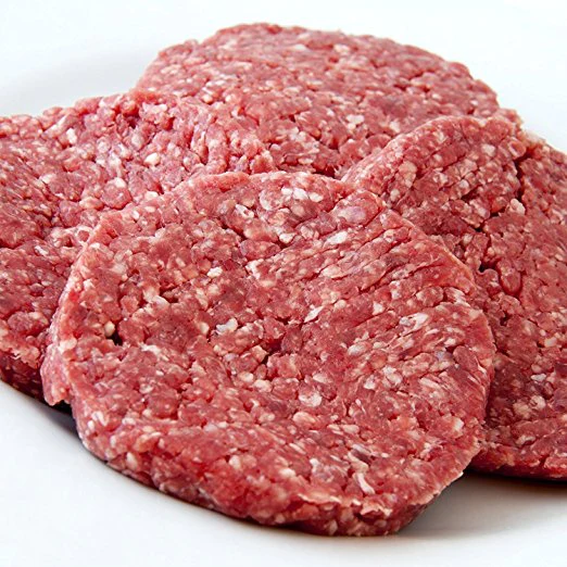 100% Grass Fed Hamburger Beef Patties Half Pound