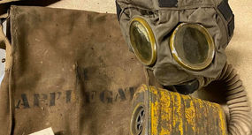 WWI gas mask