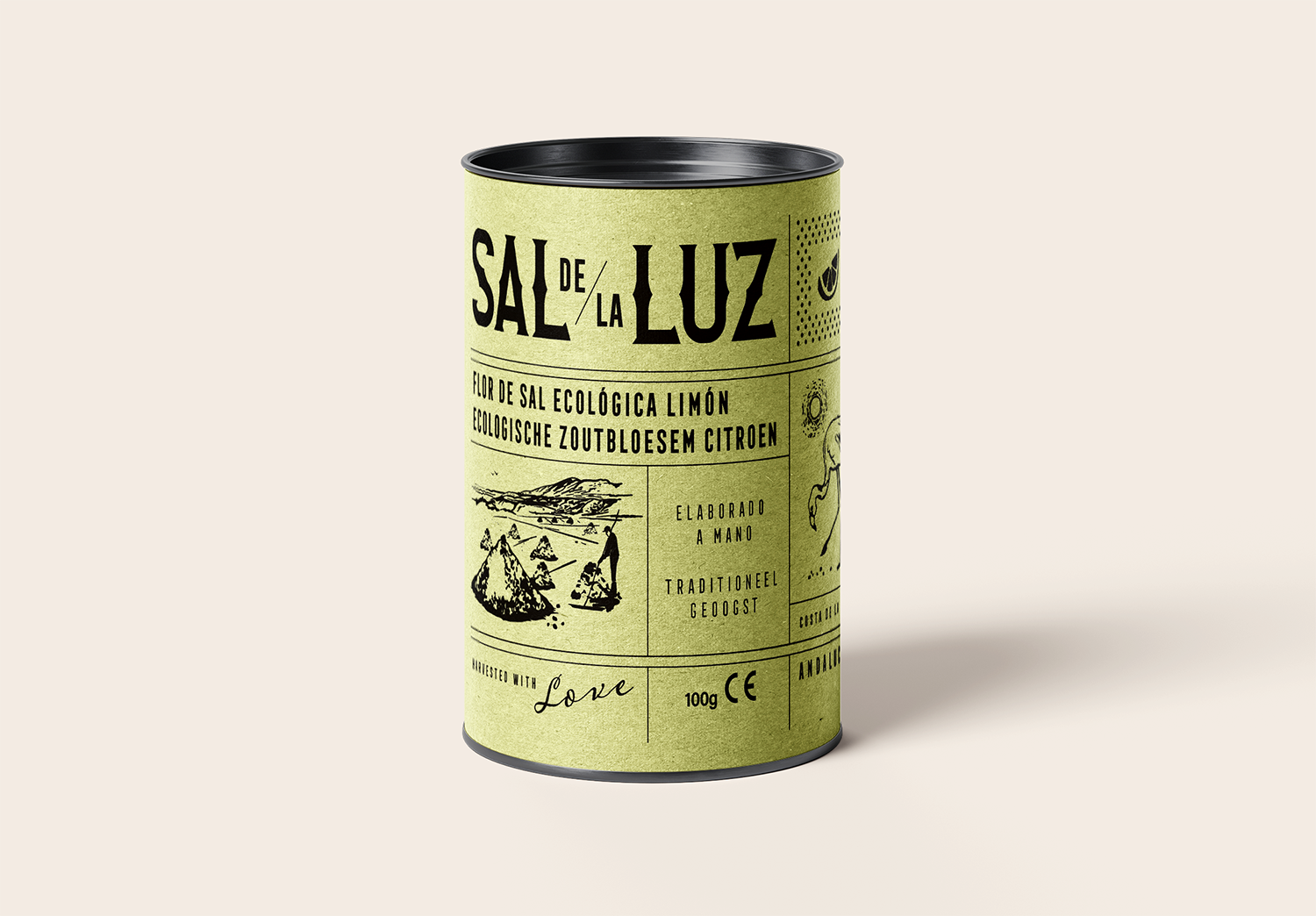 Flor de Sal Ecológica Limón - Ecologische Zoutbloesem met Citroen