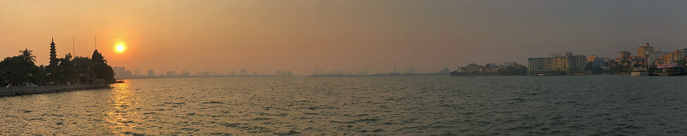 Atardecer en Hanoi