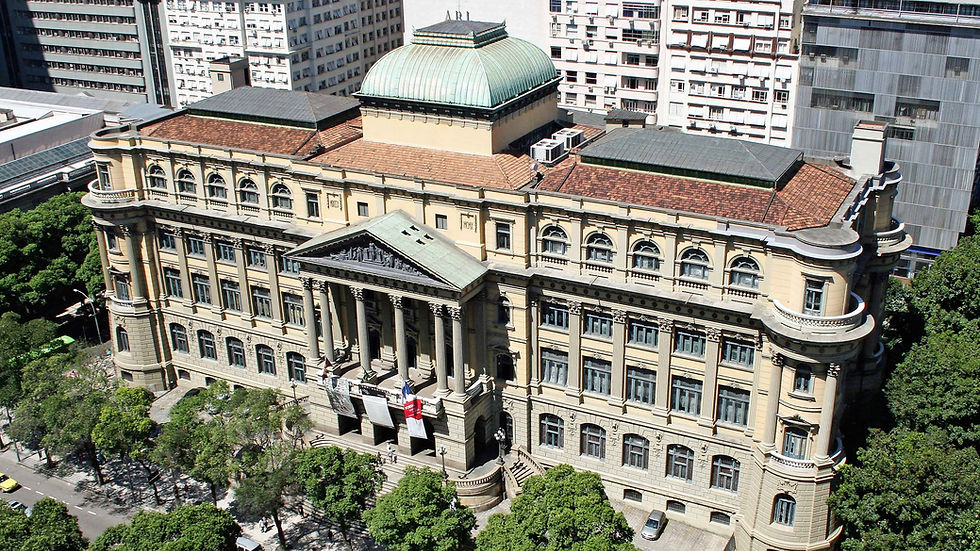 Biblioteca Nacional. Río de Janeiro (Brasil)