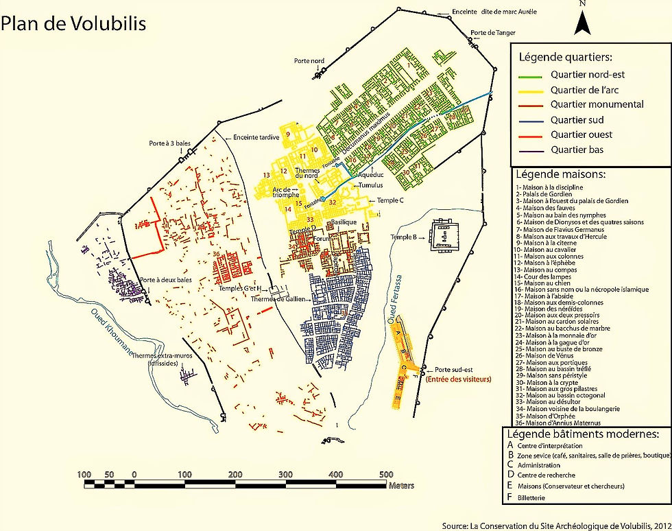 Volubilis, Marruecos