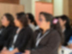 Funcionarias Cesfam en jornada inaugural