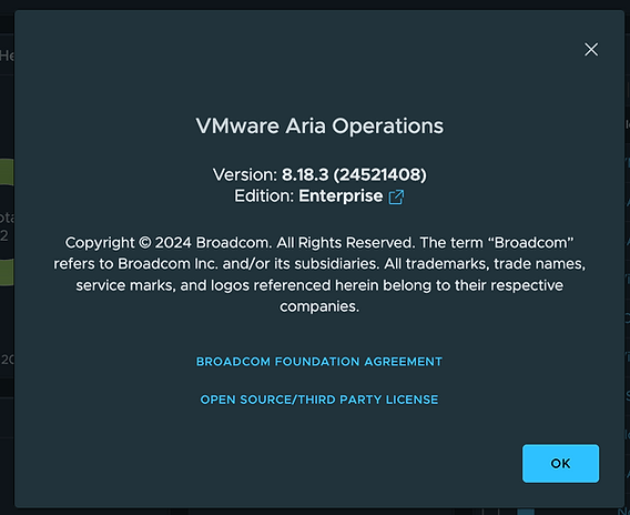 Aria Operations 8.18 HF5