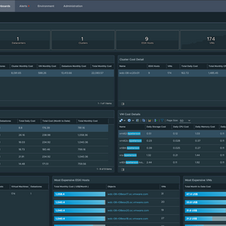 VM Cost with VMware vRealize Operations