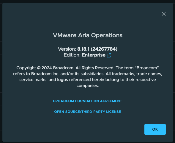 Upgrade Aria Operations 8.18 to 8.18.1 via Aria Suite Lifecycle Manager
