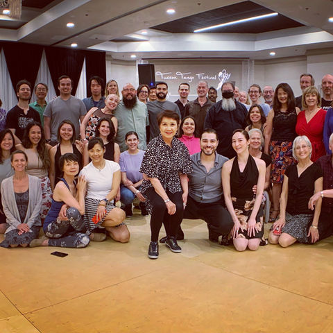 Tucson Tango Festival group class with Michael & Nella