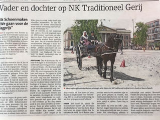 Leuk artikel in de Soestercourant