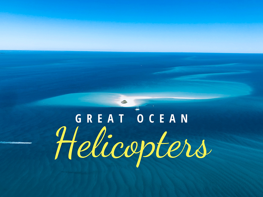 Great Ocean Helicopters Hervey Bay Helicopter Tours