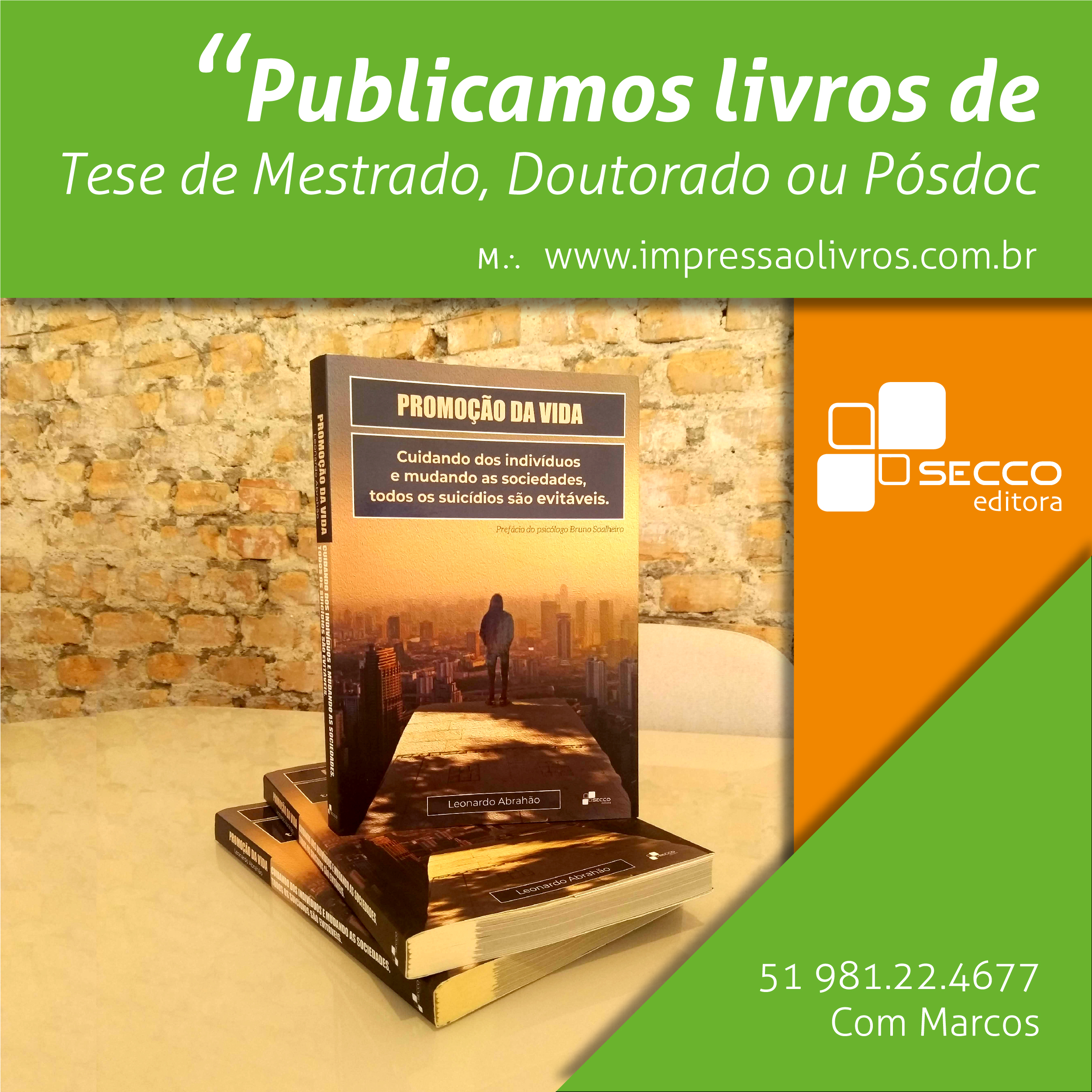 Publicação de Livro e Impressão