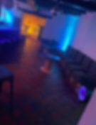 Salle de l'Étable aménagée avec un bar - Le Grenier