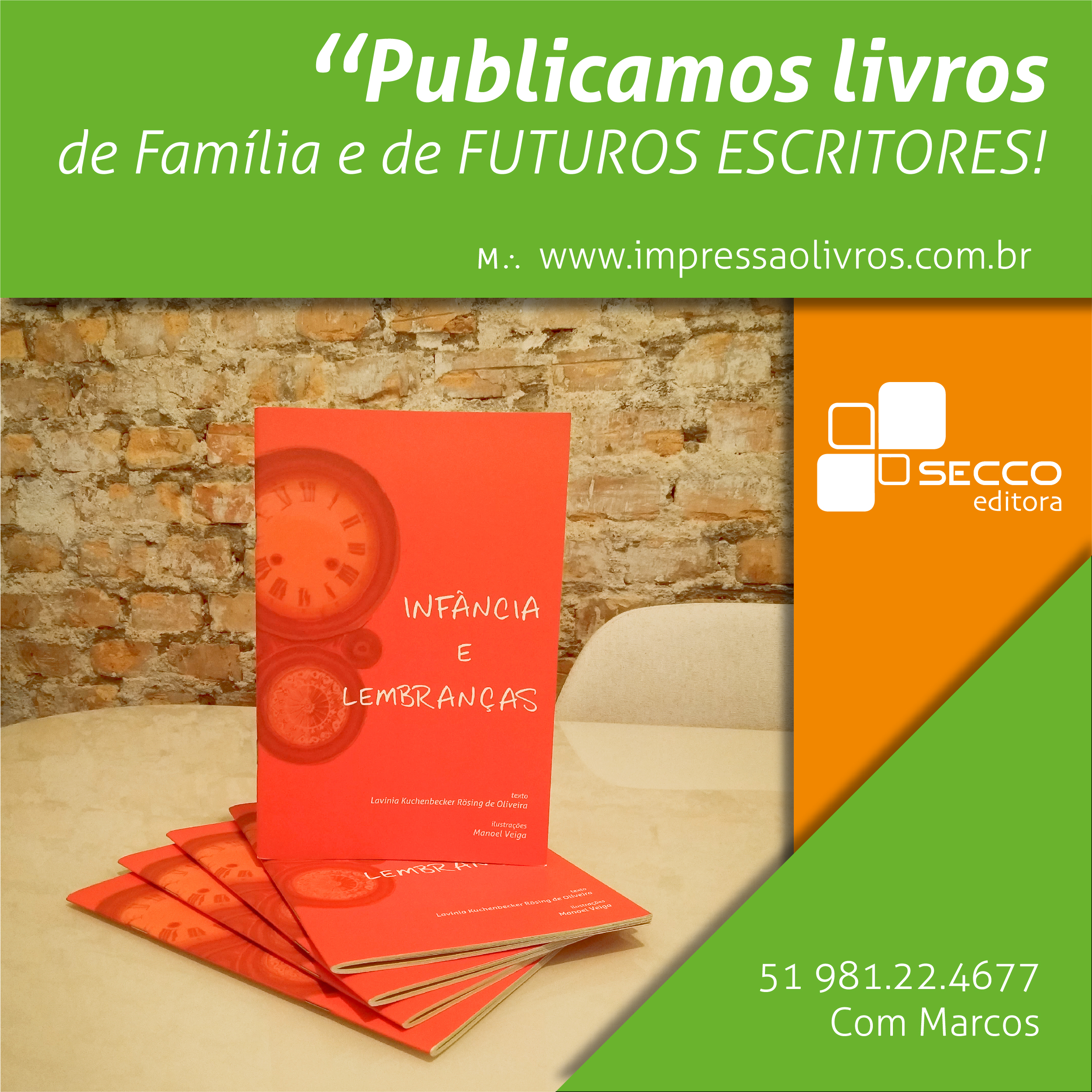 Publicação de Livro e Impressão