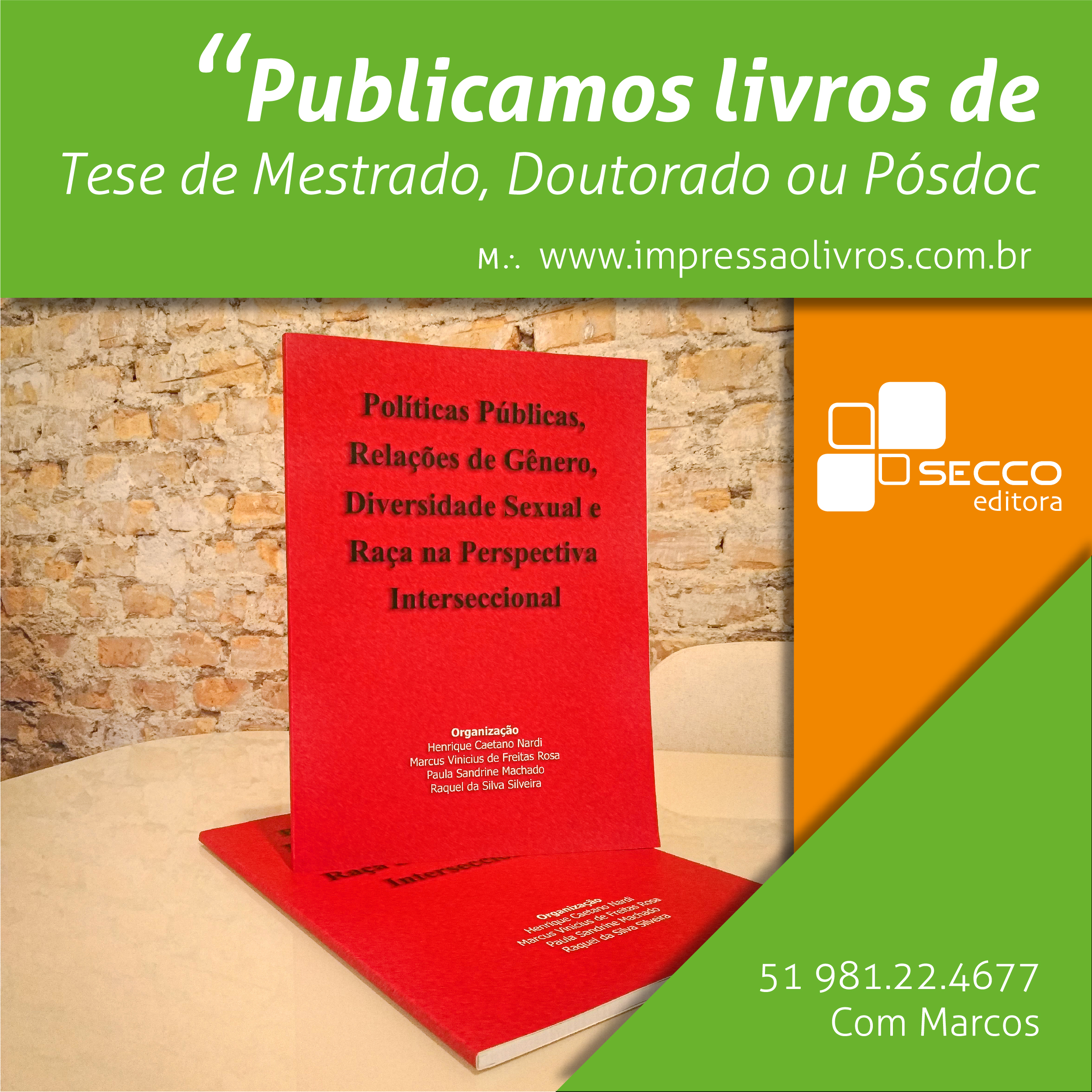 Publicação de Livro e Impressão