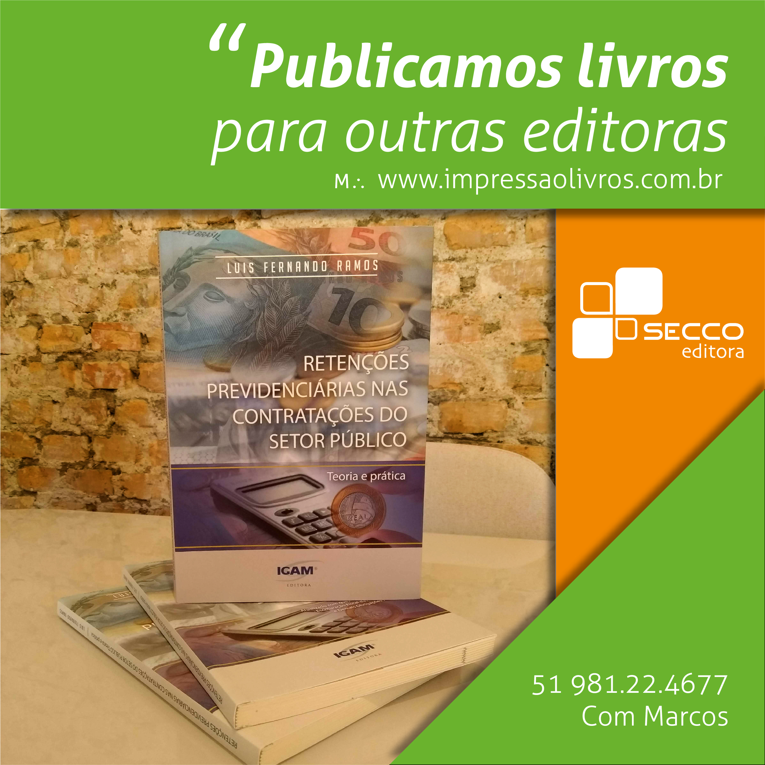 Publicação de Livro e Impressão