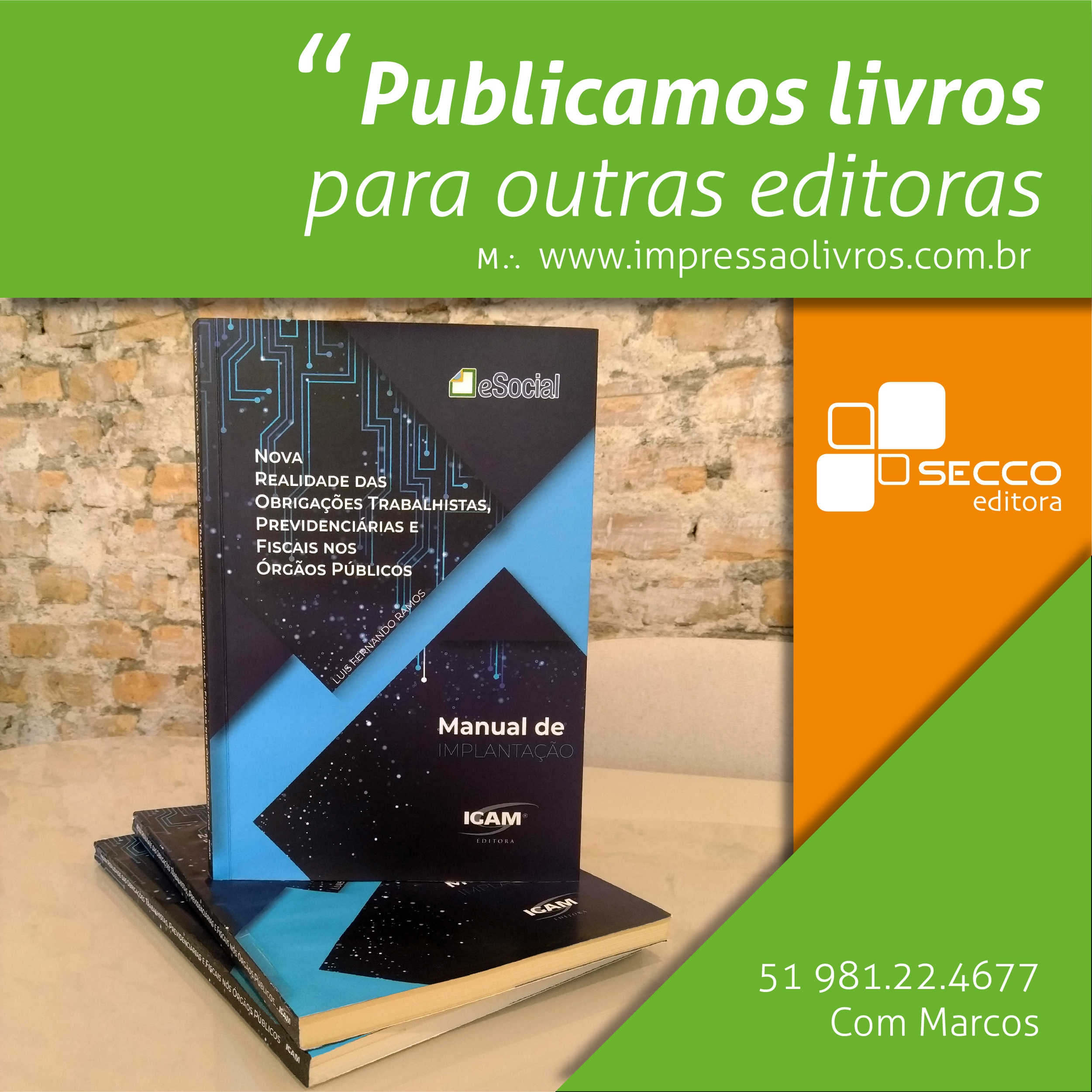 Publicação de Livro e Impressão