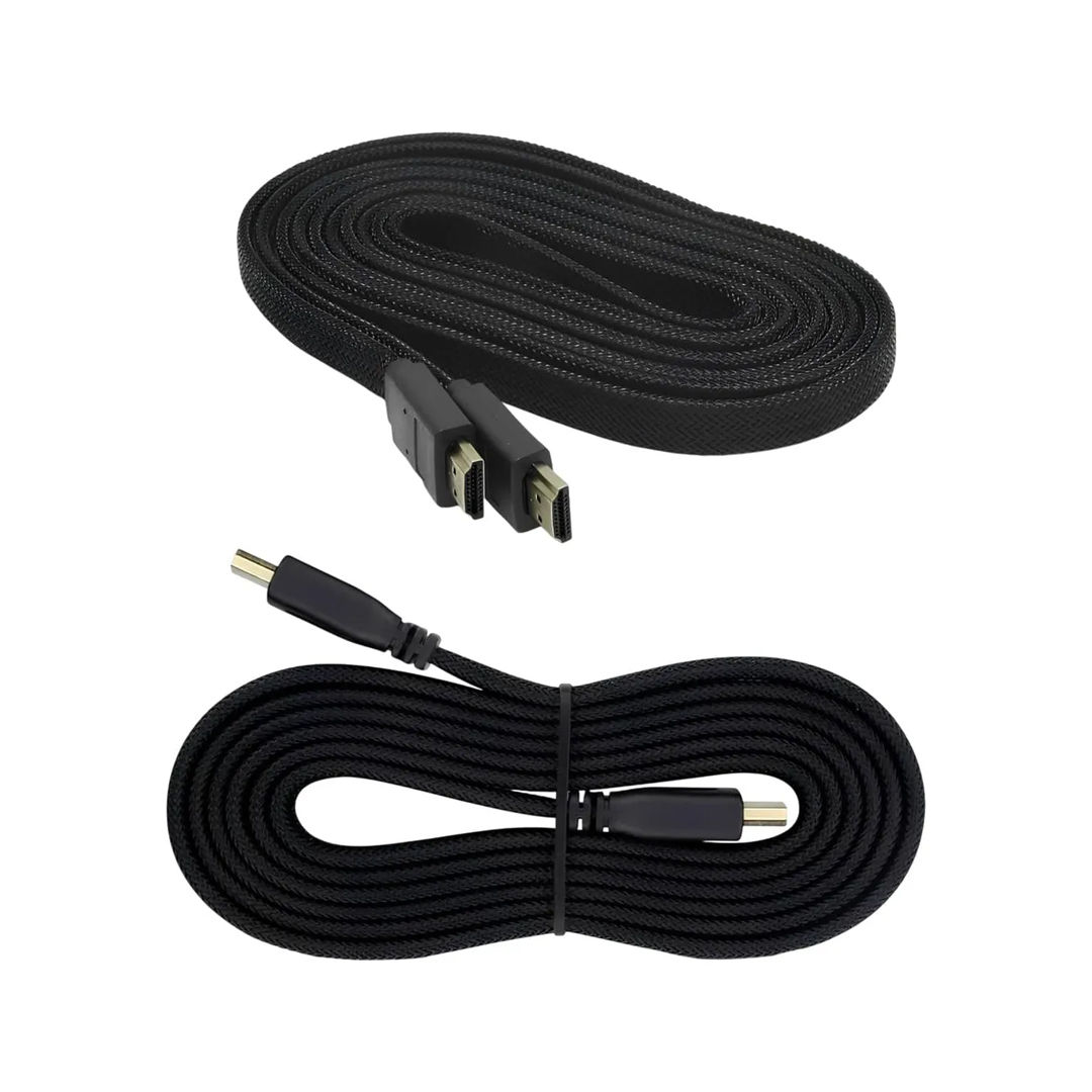Cabo Hdmi Reforçado 5 Metros Alta Resolução 3d 4k
