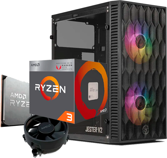 PC Gamer Ryzen 3 2200G+ 16 GB 3200MHZ + SSD 240 GB