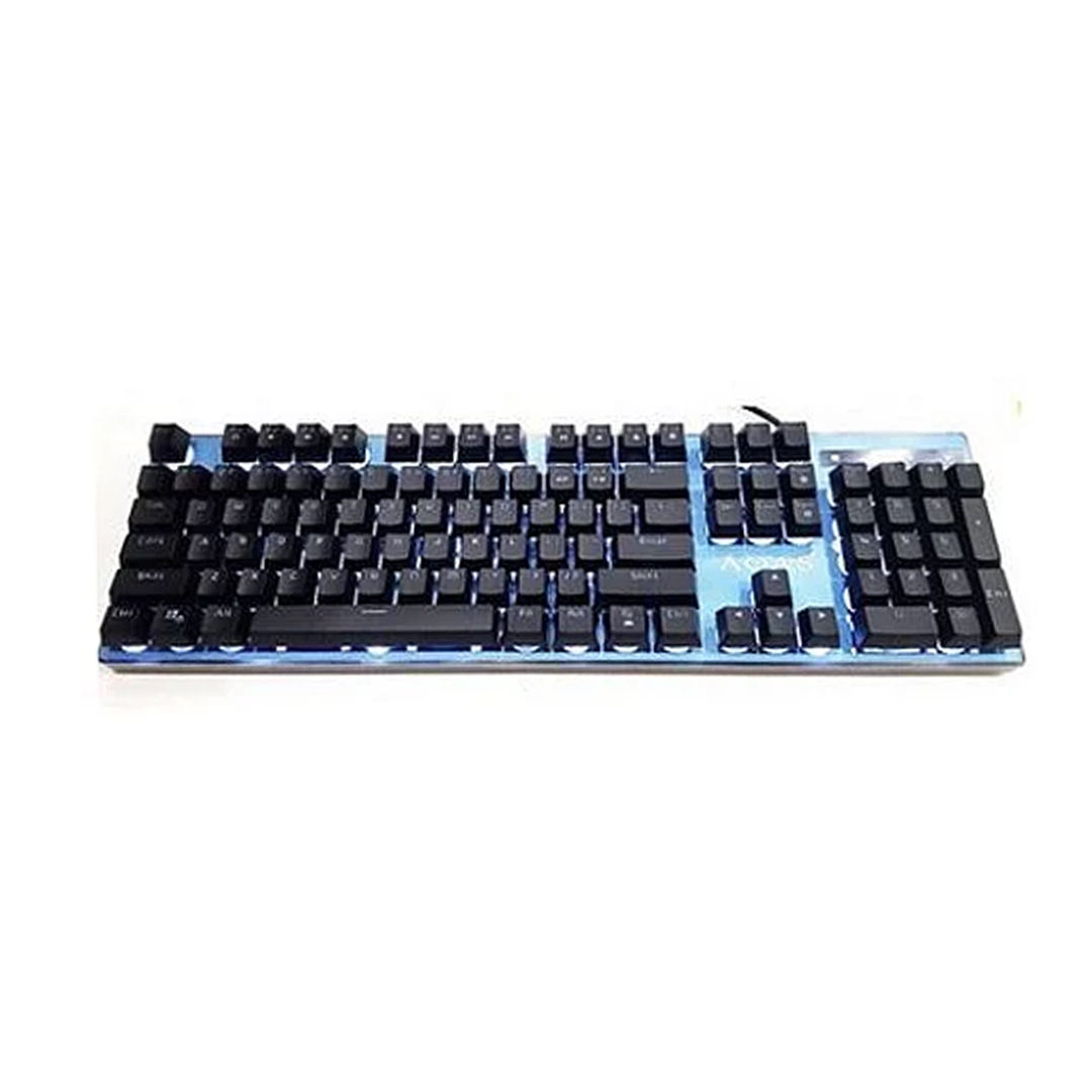 Teclado Mecânico Gamer M700 TD-LTE, Anti-Ghosting, LED Branco, Switch Blue