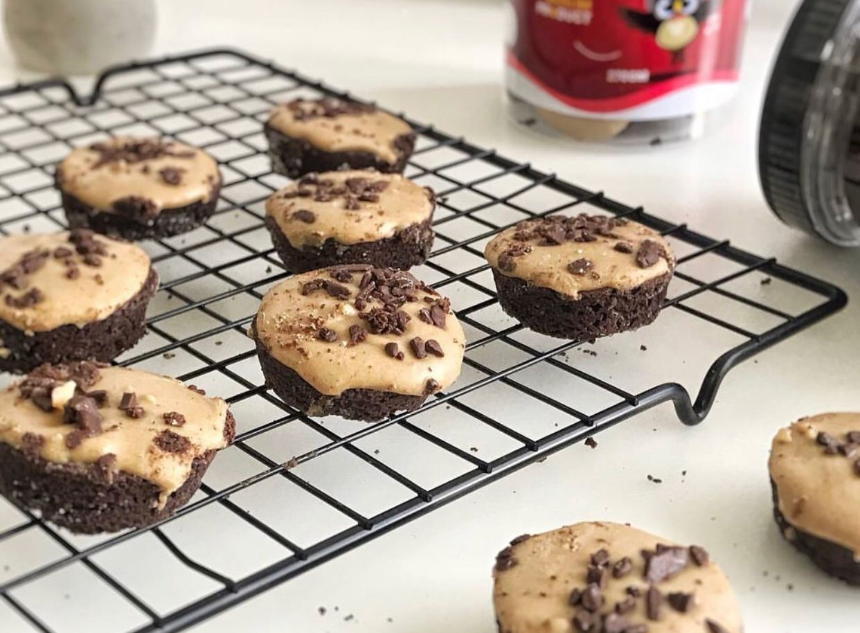 Brownies donut coffee