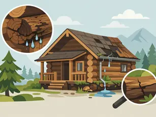 Can Logs Rot? Signs Your Log Home Needs Help