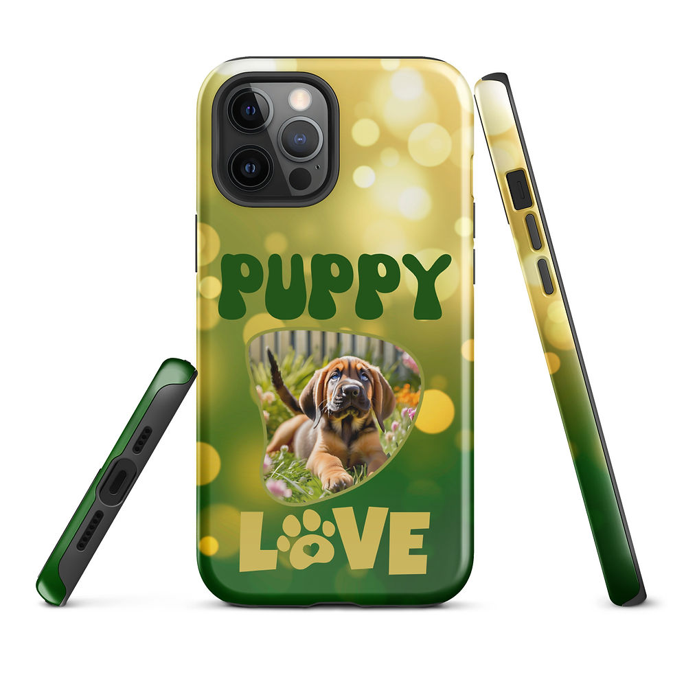Thumbnail: Tough Case for iPhone® Bloodhound Love