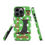 Thumbnail: Tough Case for iPhone® I need Pawfee Pup with Green Polka Dot Background