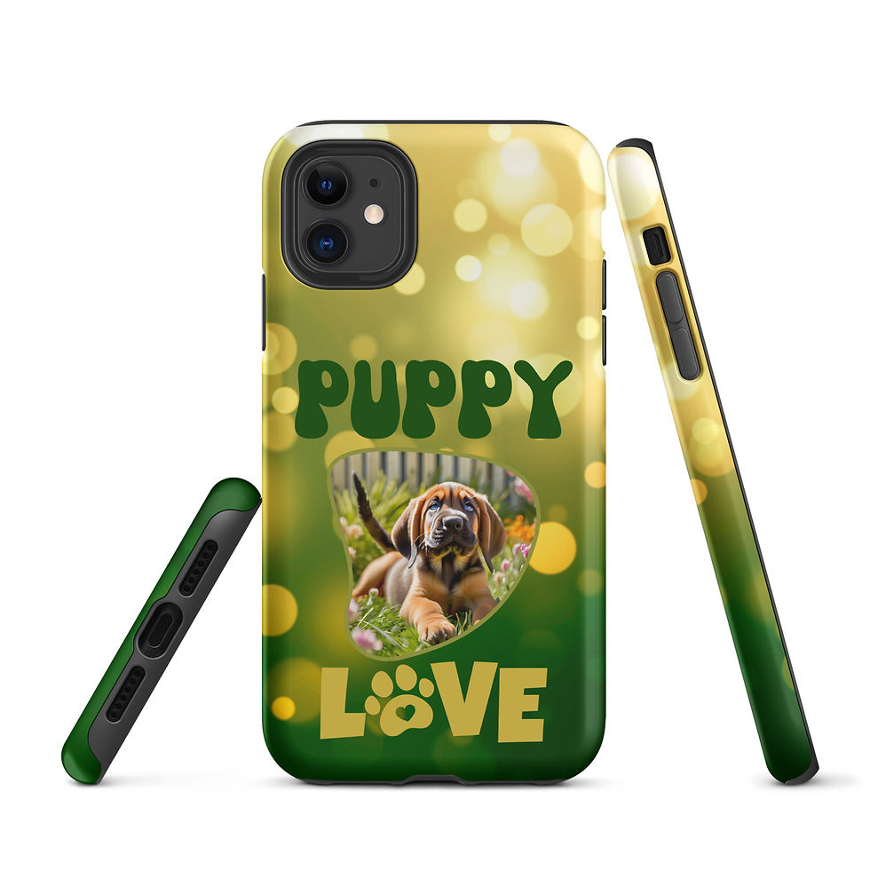 Thumbnail: Tough Case for iPhone® Bloodhound Love