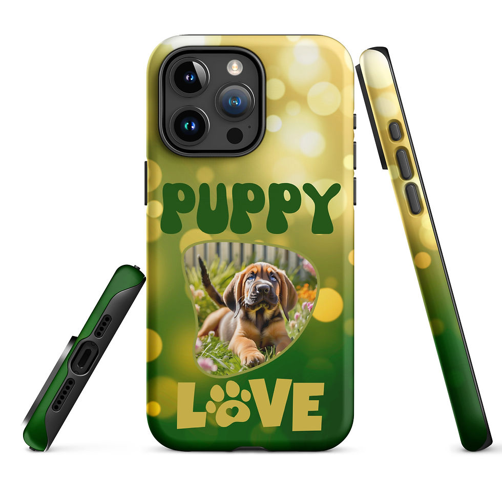 Thumbnail: Tough Case for iPhone® Bloodhound Love