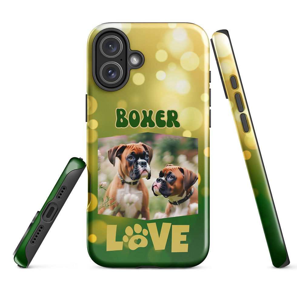 Thumbnail: Tough Case for iPhone® Boxer Love