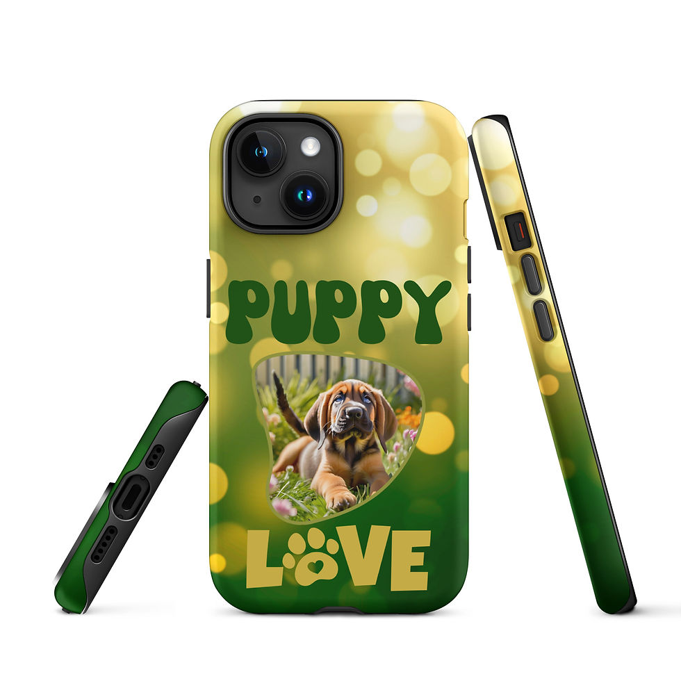 Thumbnail: Tough Case for iPhone® Bloodhound Love