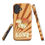 Thumbnail: Tough Case for iPhone® Golden Groovy Heart with Love Paw Print