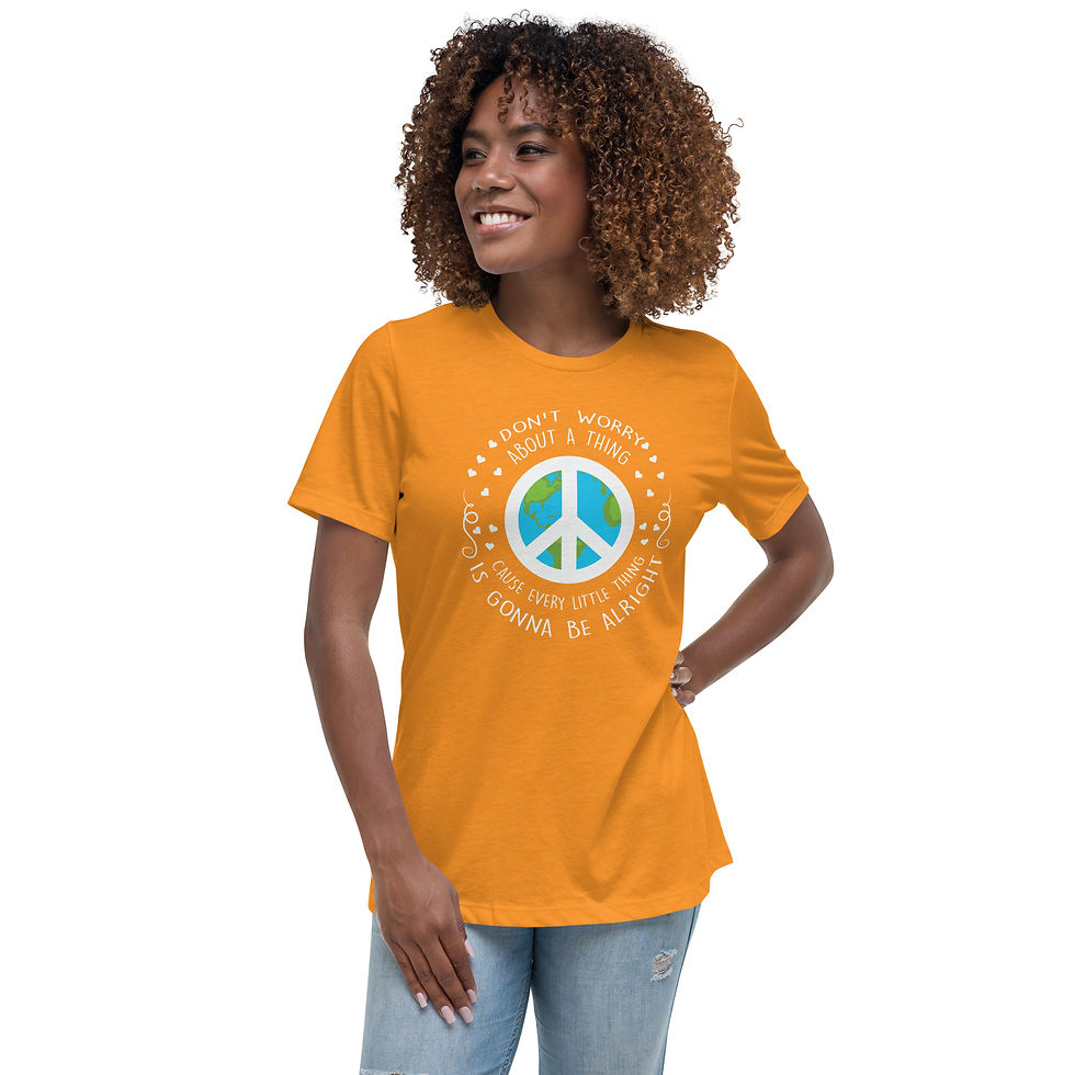 Thumbnail: Women's Relaxed T-Shirt- Its Going to Be Alright