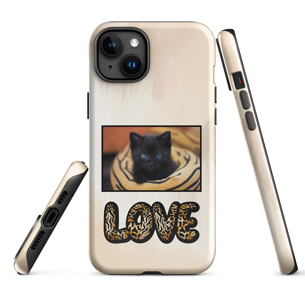 Thumbnail: Tough Case for iPhone® Kitten Love