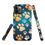 Thumbnail: Tough Case for iPhone® Paw Prints With Blue Gradient Background