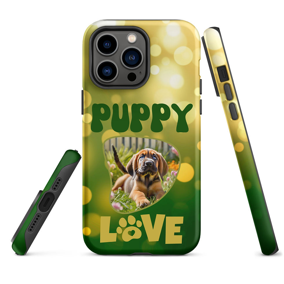 Thumbnail: Tough Case for iPhone® Bloodhound Love