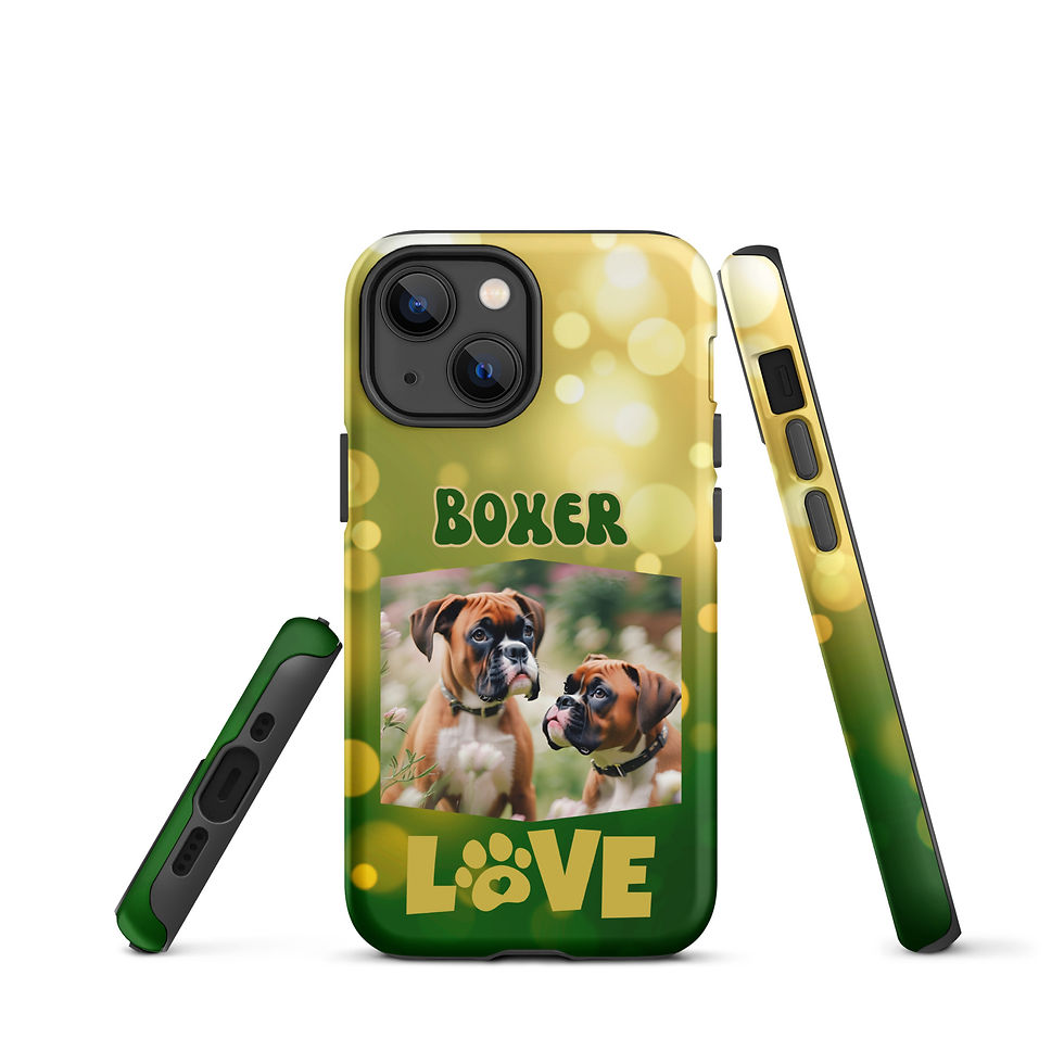 Thumbnail: Tough Case for iPhone® Boxer Love