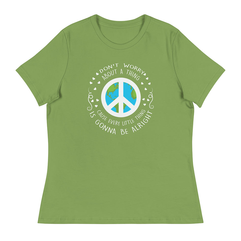 Thumbnail: Women's Relaxed T-Shirt- Its Going to Be Alright