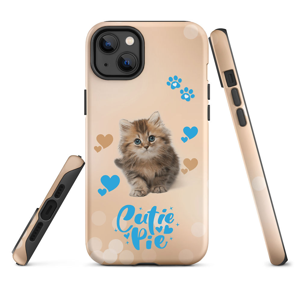 Thumbnail: Tough Case for iPhone® Kitten Cutie Pie