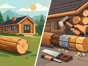 Whole Log Versus Splice Repair for Log Homes