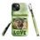 Thumbnail: Tough Case for iPhone® Dachshund Love with Green Sunshine Background