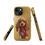 Thumbnail: Tough Case for iPhone® Puppy Dog Eyes, Red Bandana, and Gold Background