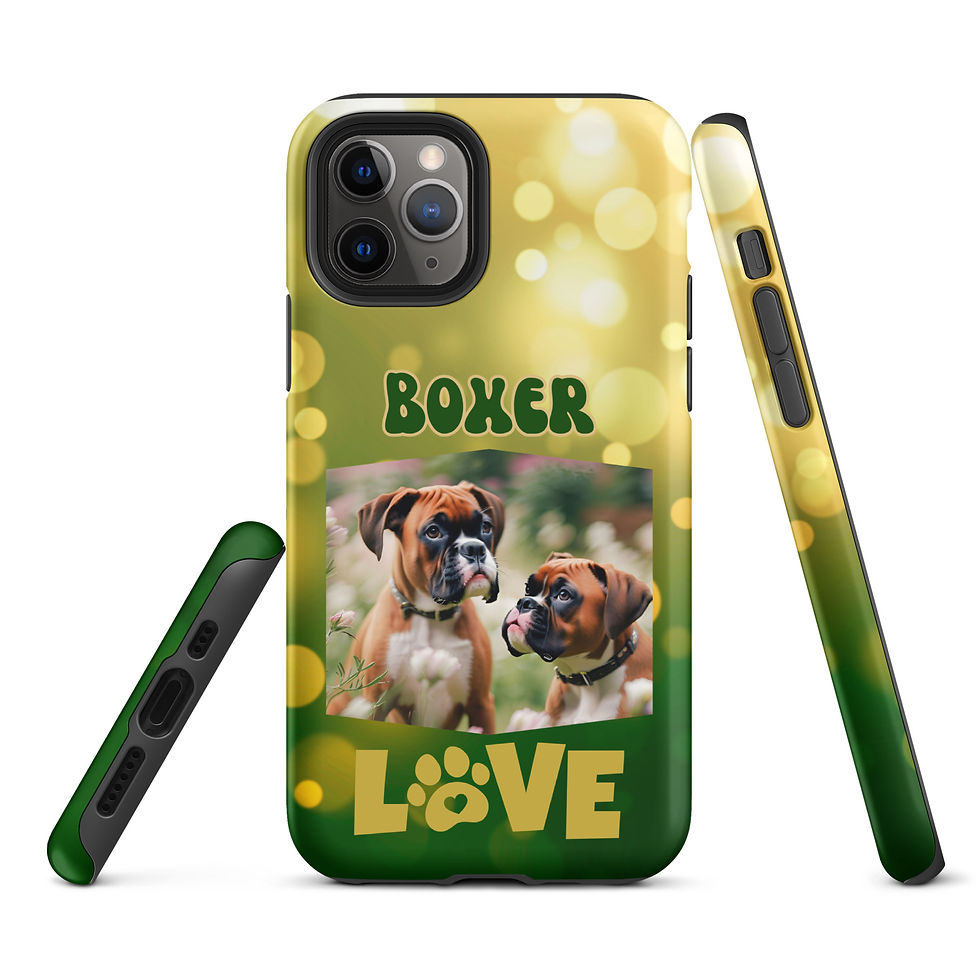 Thumbnail: Tough Case for iPhone® Boxer Love