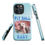Thumbnail: Tough Case for iPhone® Baby Pit Bull Puppy with Blue Gradient Background